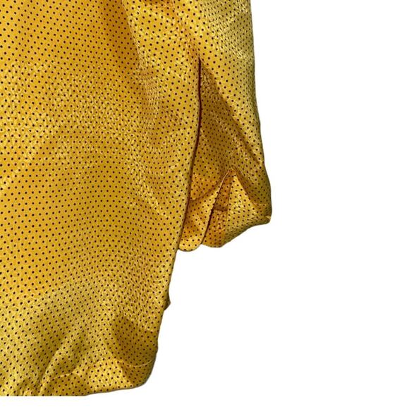 Vintage Laura & Jayne Yellow Polka Dot Blazer Women’s Size 14 Lightweight - Picture 4 of 7